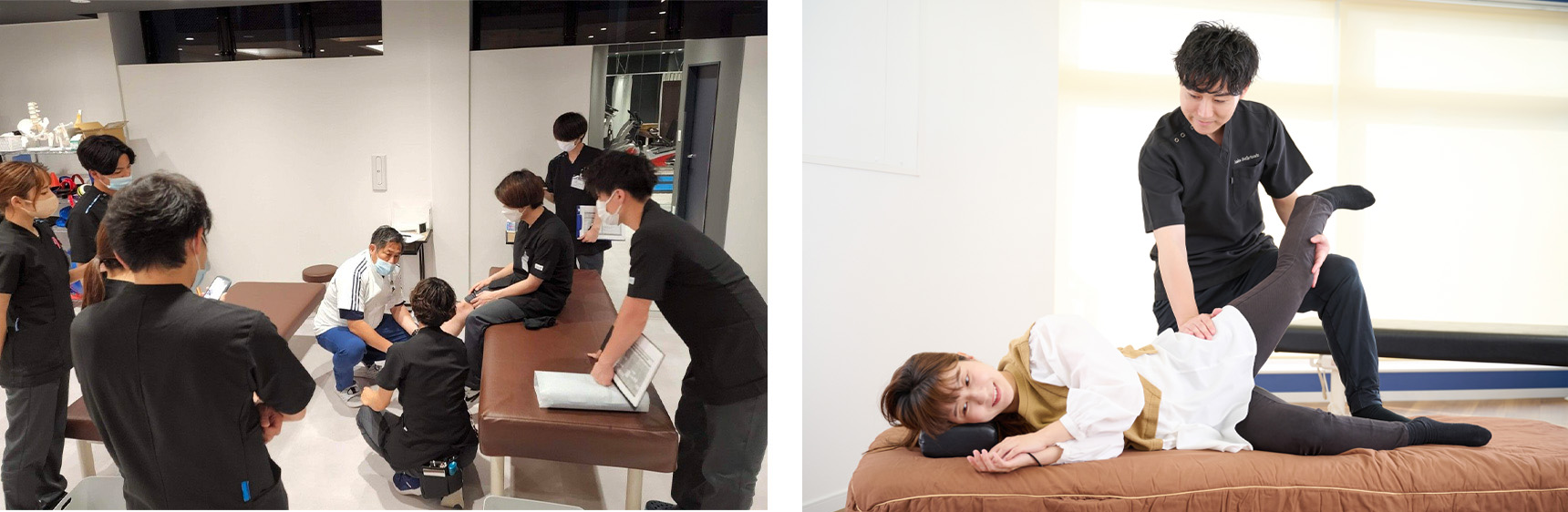 施術の様子