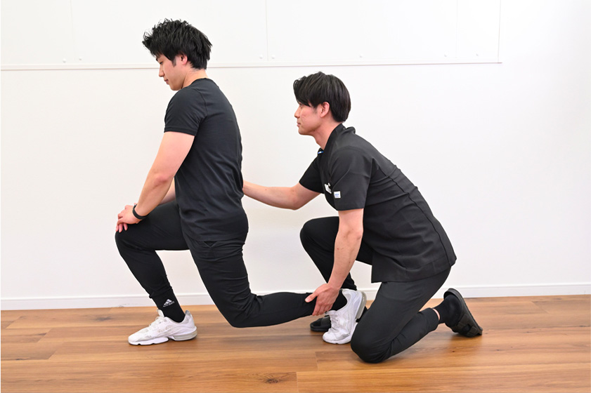 施術後の検査とセルフケア指導