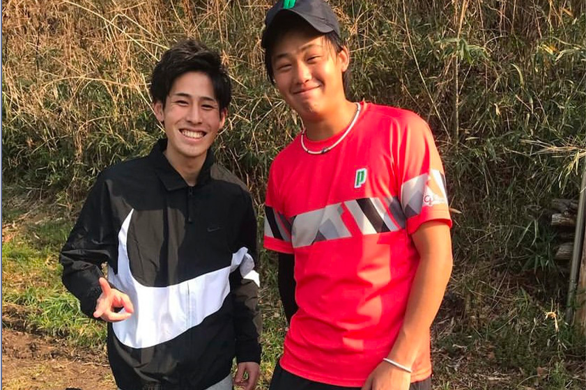 プロテニスプレーヤー 上杉　海斗選手