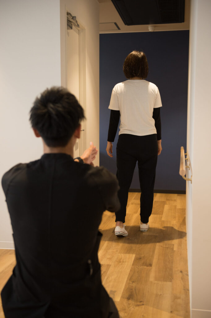 体の歪みの施術