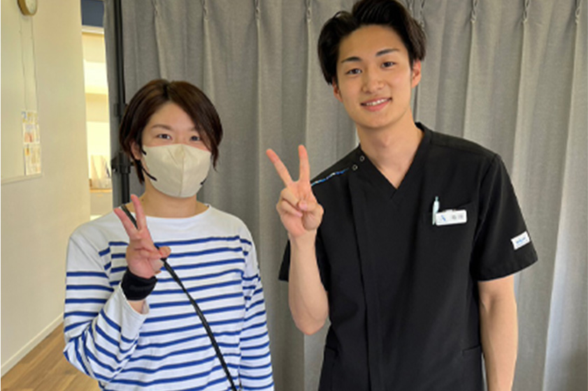 お客様の声　産後のお腹のお肉が引き締まりました！