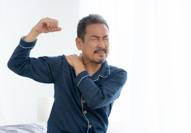 肩こりに悩む方のイメージ あさば整骨院 南流山店