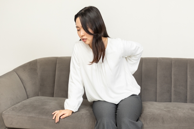 腰痛に悩む方のイメージ あさば整骨院 南流山店